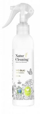 WC olaj, pumpás, 200 ml, NATURCLEANING, szamóca