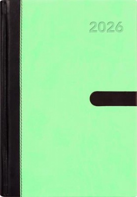 Naptár, tervező, A5, heti, DAYLINER "Winner", menta