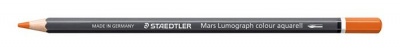 Akvarell színes ceruza, hatszögletű, STAEDTLER "Mars® Lumograph® 104", narancssárga