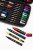 Dekormarker készlet, táskában, UNI "Posca", 40 darabos